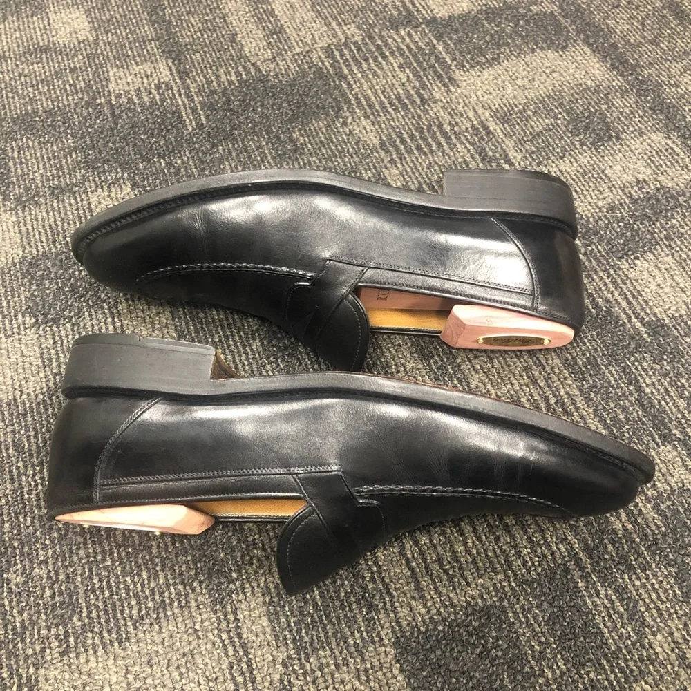 M by Bruno Magli Platinum Loafers - Picture 5 of 6